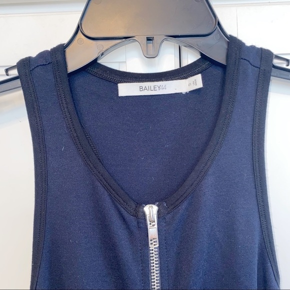 Bailey 44 | Racerback Sporty Fit/Flare Navy Mini Dress From Revolve Small - Picture 7 of 15